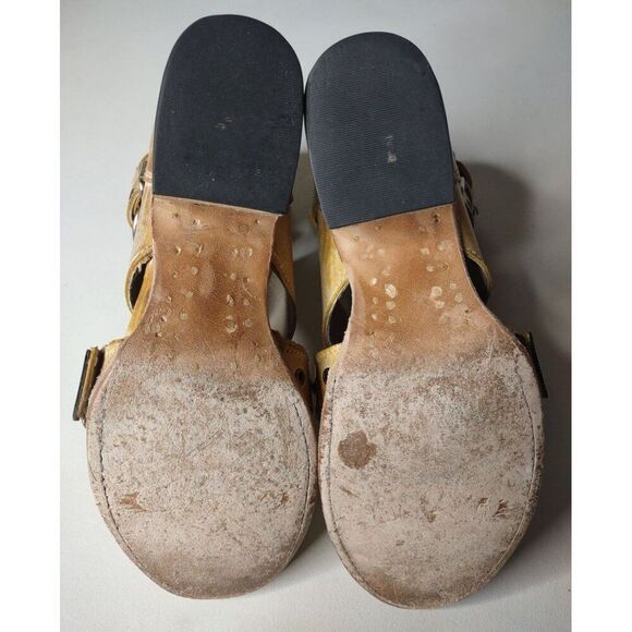 Freebird Grace Banana Leather Booties with Slipcovers Size 9 - Picture 7 of 16